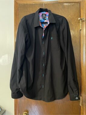 ELYSIA LINED BUTTON DOWN SHIRT BY ANDROID JONES Size 2XL